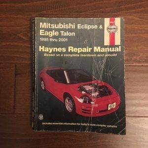 Mitsubishi Eclipse & Eagle Talon 1995 thru 2001